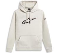 Felpa con cappuccio Alpinestars Insignia bianco sporco XL