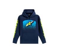 Felpa Con Cappuccio Alpinestars Obsessed Blu NavyM Blu Navy