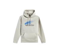 Felpa con cappuccio Alpinestars Pulse Bianco SporcoS Bianco Sporco