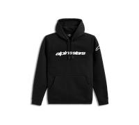 Alpinestars Race Wordmark Cappuccio con cappuccio, Bianco/nero, Taglia 2XL
