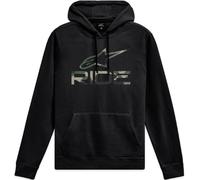 Felpa con cappuccio Alpinestars Ride Camo 4 nera L