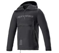 Felpa con cappuccio Alpinestars Sherpa moto Urban riding - Black Reflex (1119)