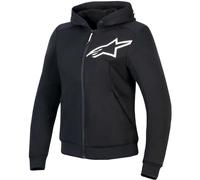Felpa Con Cappuccio Alpinestars Stella Chrome V2 Sport Donna - Nero/Bianco 42102