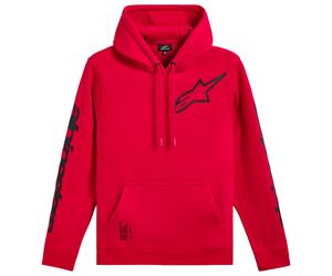 Felpa con cappuccio Alpinestars Triple rossa M