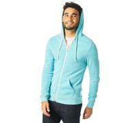 Felpa Con Cappuccio Alternative Apparel Unisex Adulto Rocky Eco-Fleece Con Zip