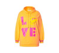 Felpa con cappuccio Angel of Style da donna taglie forti motivo LOVE SMILEY...