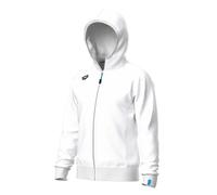 Felpa con cappuccio Arena Team Panel Blanc XS