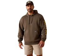 Felpa con cappuccio Ariat Rebar Marron S