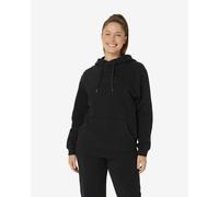 Felpa con cappuccio ASICS Sweat Full Logo nero donna - XL
