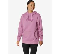 Felpa con cappuccio ASICS Sweat Full Logo rosa donna - M