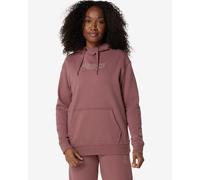Felpa con cappuccio ASICS Sweat Full Logo rosa scuro donna - M