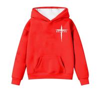 Felpa con Cappuccio Bambini Unisex Casual per Carina Ragazze Coulisse Tasca in Pile Ragazza Felpe Senza Zip Y2K E-Girl Harajuku Streetwear