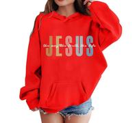 Felpa con Cappuccio Bambini Unisex Ragazza Y2K Cartoon Stampa Natalizia Casual Cappotto Eleganti Ragazze Maglione Cotone Top Perfetta per Autunno e Inverno
