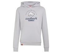 Felpa con cappuccio adidas Minecraft Terrex Light Solid Grey 14-15A
