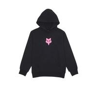 FOX Legacy Felpa con cappuccio giovanile, nero-rosa, taglia L