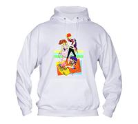 Felpa con Cappuccio Bambino Ragazzo Basic Top qualità Top vestibilità - Kiss Me Licia - novità Fashion Divertenti Humor Youtuber New Bambina Made in Italy (Bianco, 9-11)