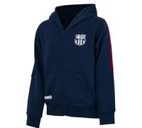 Felpa con cappuccio Barça per bambini, collezione ufficiale FC Barcelona, 8 anni