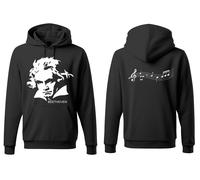 FELPA con cappuccio BEETHOVEN HOODIES Ludwig van Beethoven CLASSIC MUSIC