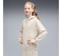 Felpa con cappuccio Beige 7/8 anni - 120/126 cm Tinta unita