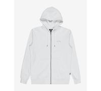 Felpa con cappuccio Billabong Arch full zip bianco - XL