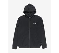 Felpa con cappuccio Billabong Arch full zip nera - XL