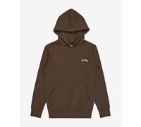 Felpa con cappuccio Billabong Arch Po marrone per bambini - M