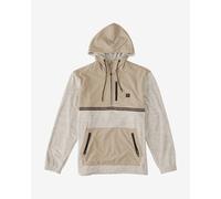 Felpa con cappuccio Billabong Boundary Graphene Half Zip grigio beige - XL