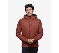 Felpa con cappuccio Black Diamond First Light Hybrid granata - M