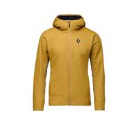 Felpa con cappuccio Black Diamond First Light Hybrid Jaune S