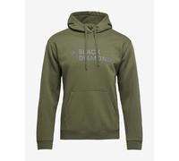 Felpa da uomo Black Diamond M Mini Stacked Po Hoody Taglia: L / Colore: verde