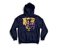 Felpa con Cappuccio Black Mamba Basket Kobe Pallacanestro - Tascone Centrale (Blu, M)