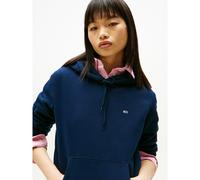 Tommy Jeans Reg S Flag Hoodie Blu L Donna