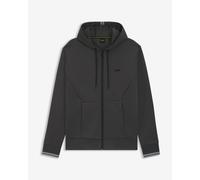 Felpa con cappuccio BOSS Green FZ Zone Full Zip grigio scuro nero - L