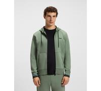 Felpa con cappuccio BOSS Green FZ Zone Full Zip verde - M