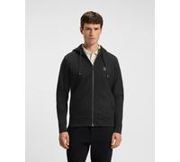 Felpa con cappuccio BOSS Green Saggy Future Full Zip nero puro - L