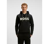 Felpa con cappuccio BOSS Green Soody Zone nero bianco - XL