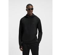 BOSS Giacca di felpa sportiva 'Sicon Active' grigio / nero, Taglia S