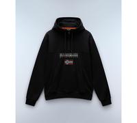 Napapijri Felpa BURGEE HZH 2.0 Uomo Blu/Grigio chiaro/Rosso vino/Nero Taglia S