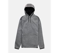 Felpa con cappuccio Burton Crown Weatherproof grigio scuro - S