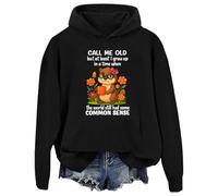 Felpa con cappuccio Call Me Old But At Least I Grew Up in A Time When The World Had still some Common Sense Sweatshirt, Nero , M