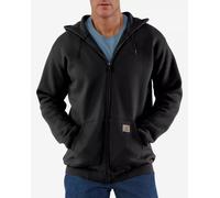 Carhartt Midweight Felpa con zip, nero, taglia XL