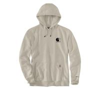 Felpa con Cappuccio Carhartt Force Logo Cobblestone