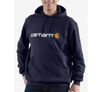 Carhartt Signature Logo, cappuccio XL male Blu Scuro