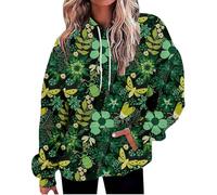Felpa con cappuccio casual autunnale da donna, morbida felpa foderata in pile, a maniche lunghe, vestibilità ampia, elegante pezzo a strati, alla moda streetwear da donna, vestibilità regolare, Verde