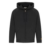 Carhartt WIP Hooded Chase Jacket men Hoodies|Windbreaker|Zippers black in taglia:M