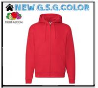 Felpa con cappuccIo chiusura a cerniera intera Premium