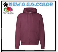 Felpa con cappuccIo chiusura a cerniera intera Premium