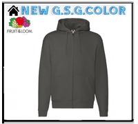 Felpa con cappuccIo chiusura a cerniera intera Premium