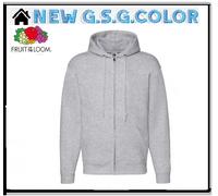 Felpa con cappuccIo chiusura a cerniera intera Premium