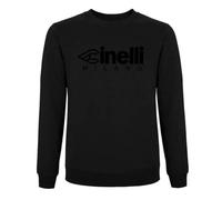 Felpa con cappuccio Cinelli Milano Flocked Noir